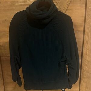 CAbi Women's Green Cowl Neck Sweater